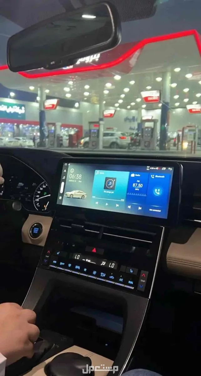 شاشة سيارة افالون من2019 الى 2022