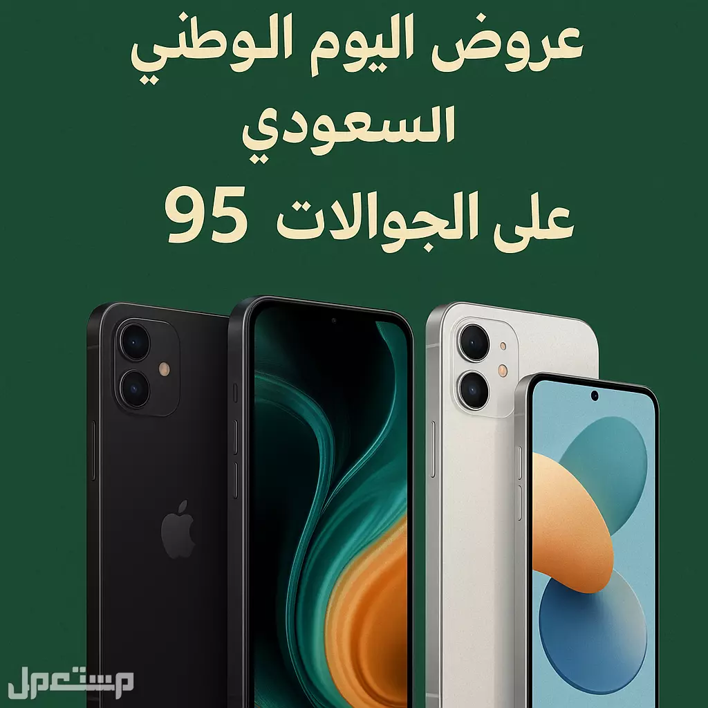 عروض اليوم الوطني السعودي 95 على الجوالات.. خصومات على أحدث الهواتف عروض اليوم الوطني السعودي 95 على الجوالات