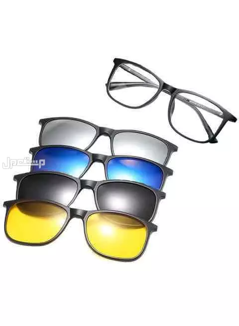 نظارات طبية 5 عدسات مغناطيسية متبدلة بسعر مفجأة