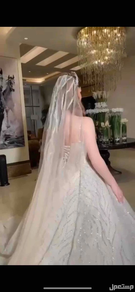 فستان زفاف او ملكة للبيع جديد لبس مرة وحدة