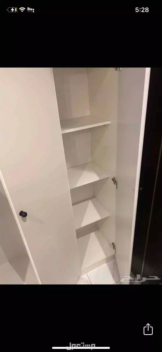 دولاب ملابس ايكيا جديد استخدام شهر ونص