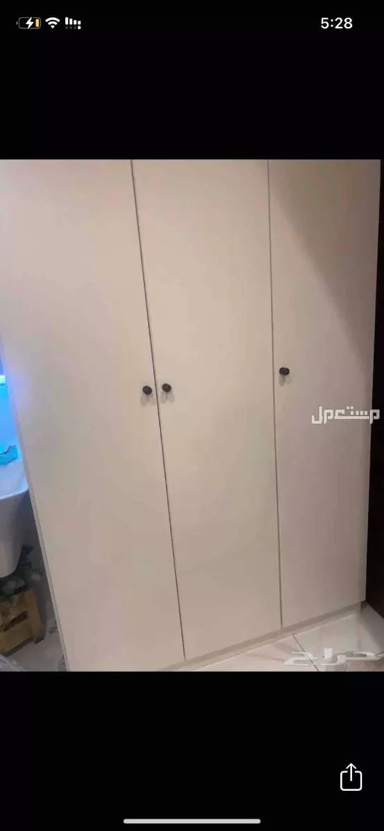 دولاب ملابس ايكيا جديد استخدام شهر ونص