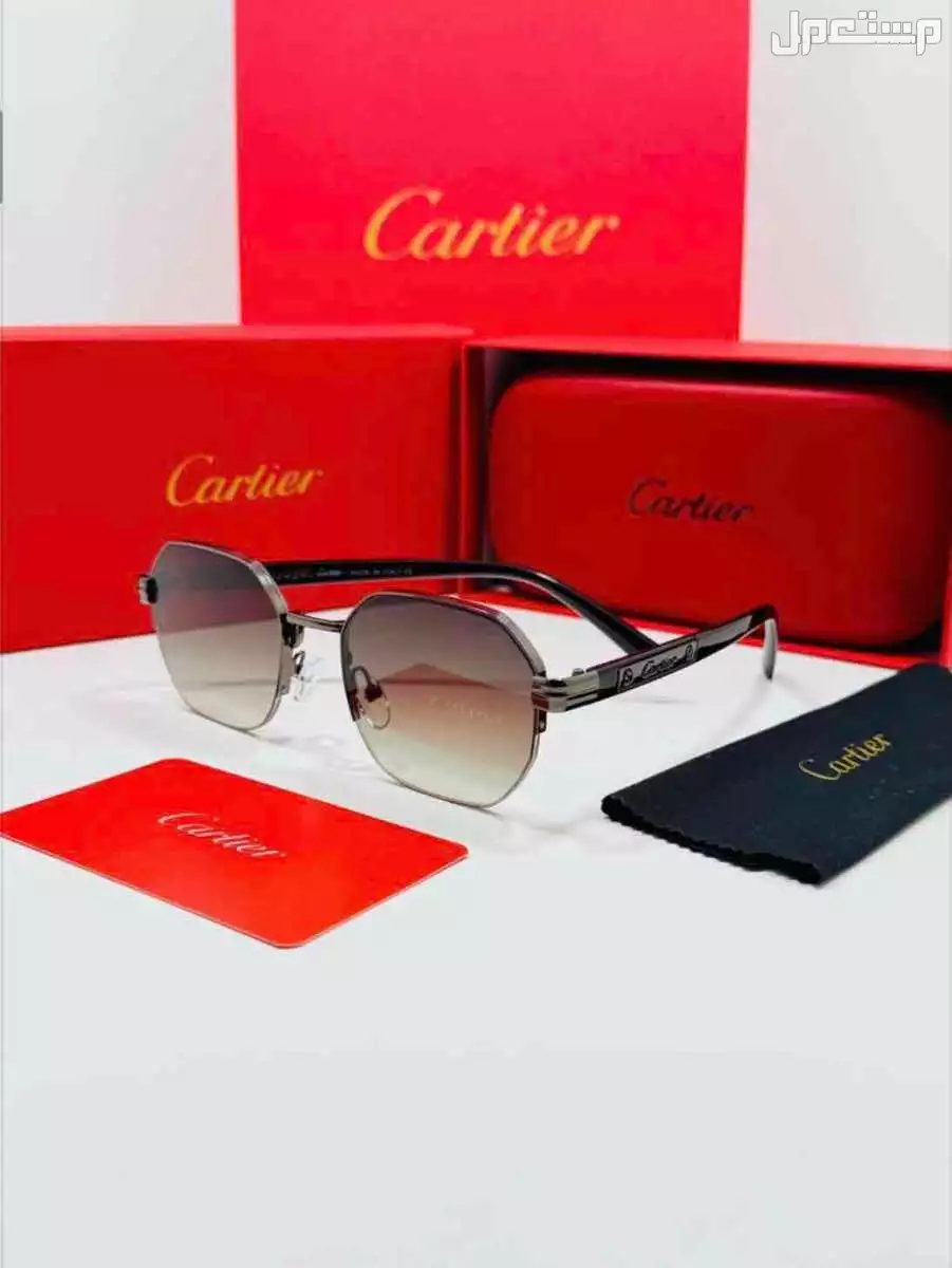 عرض جديد وحصري مجموعة نظارات رجالية ماركة كارتير بسعر الجملة