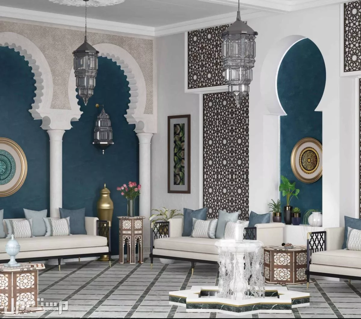 ما هي أفضل أنواع المجالس العربية الحديثة 2026 مع الصور؟ أفضل ديكورات المجالس العربية الحديثة
