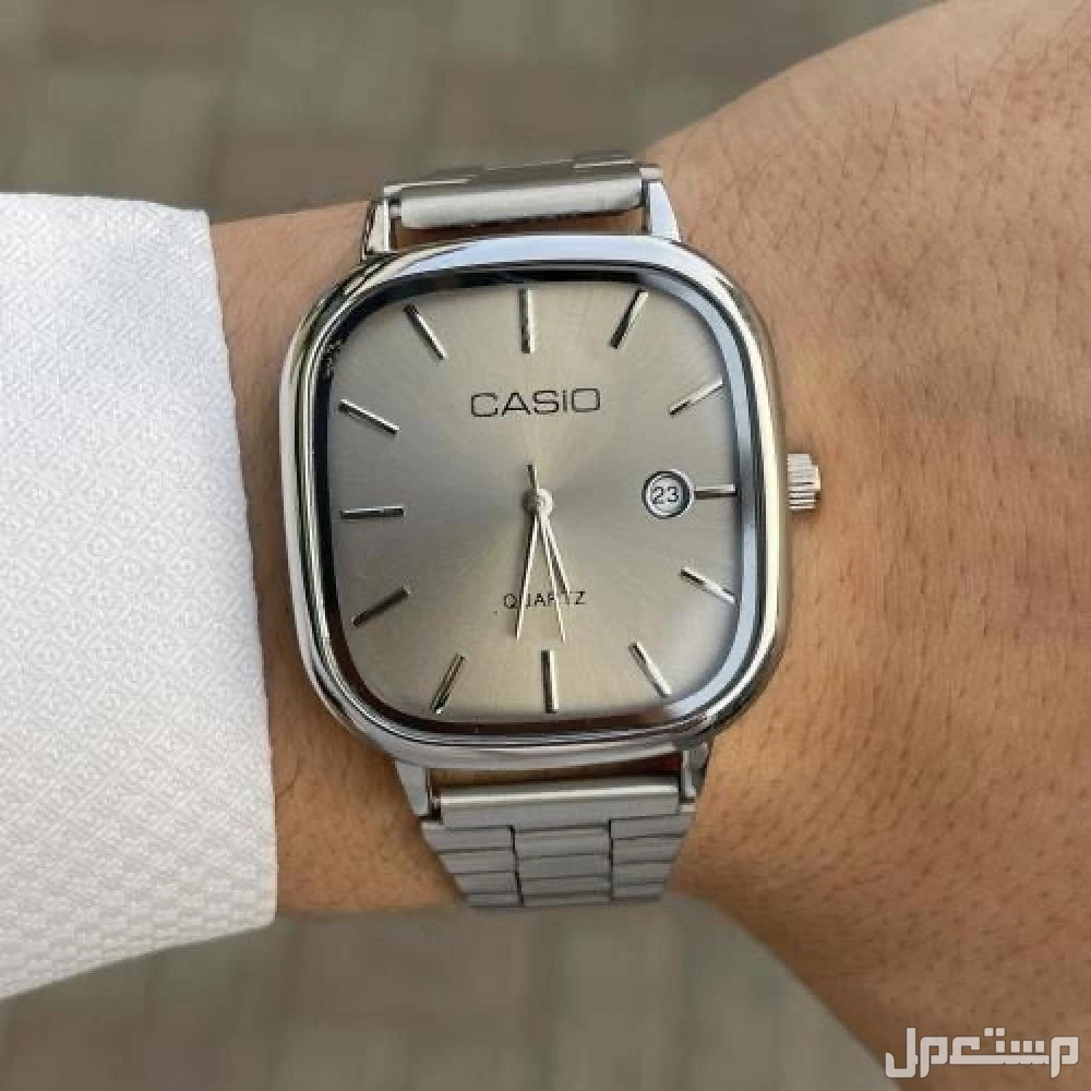 ساعات كاسيو طقم رجالي ونسائي يمكنك اضافه عباره او تاريخ وشعار