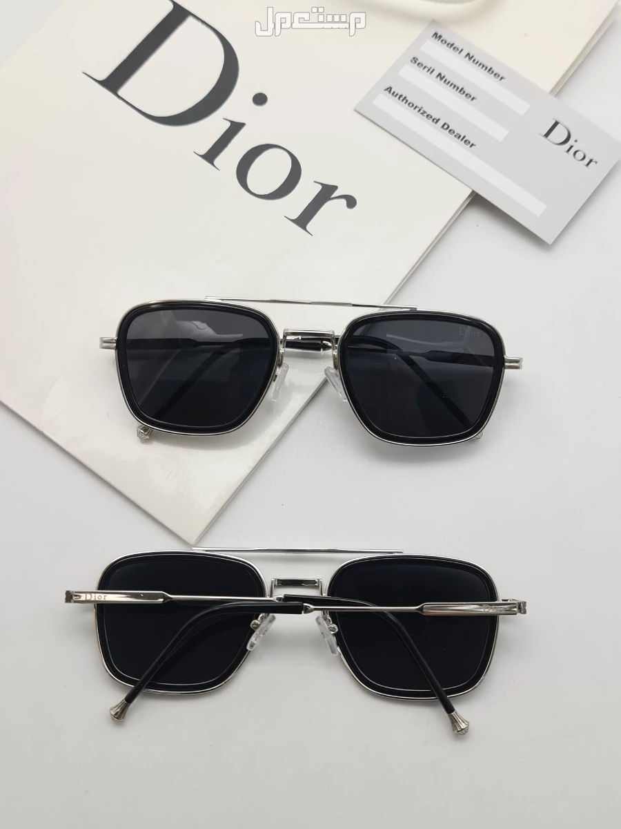 نظارات___ رجالي..   جديده من ديور..  مع جميع ملحقات الماركه..    **السعر100ريال..