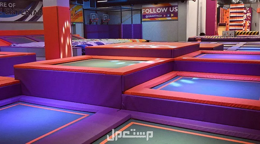 ما هي أهم الأماكن السياحية الجديدة في الدمام والخبر مركز Gravity Trampoline
