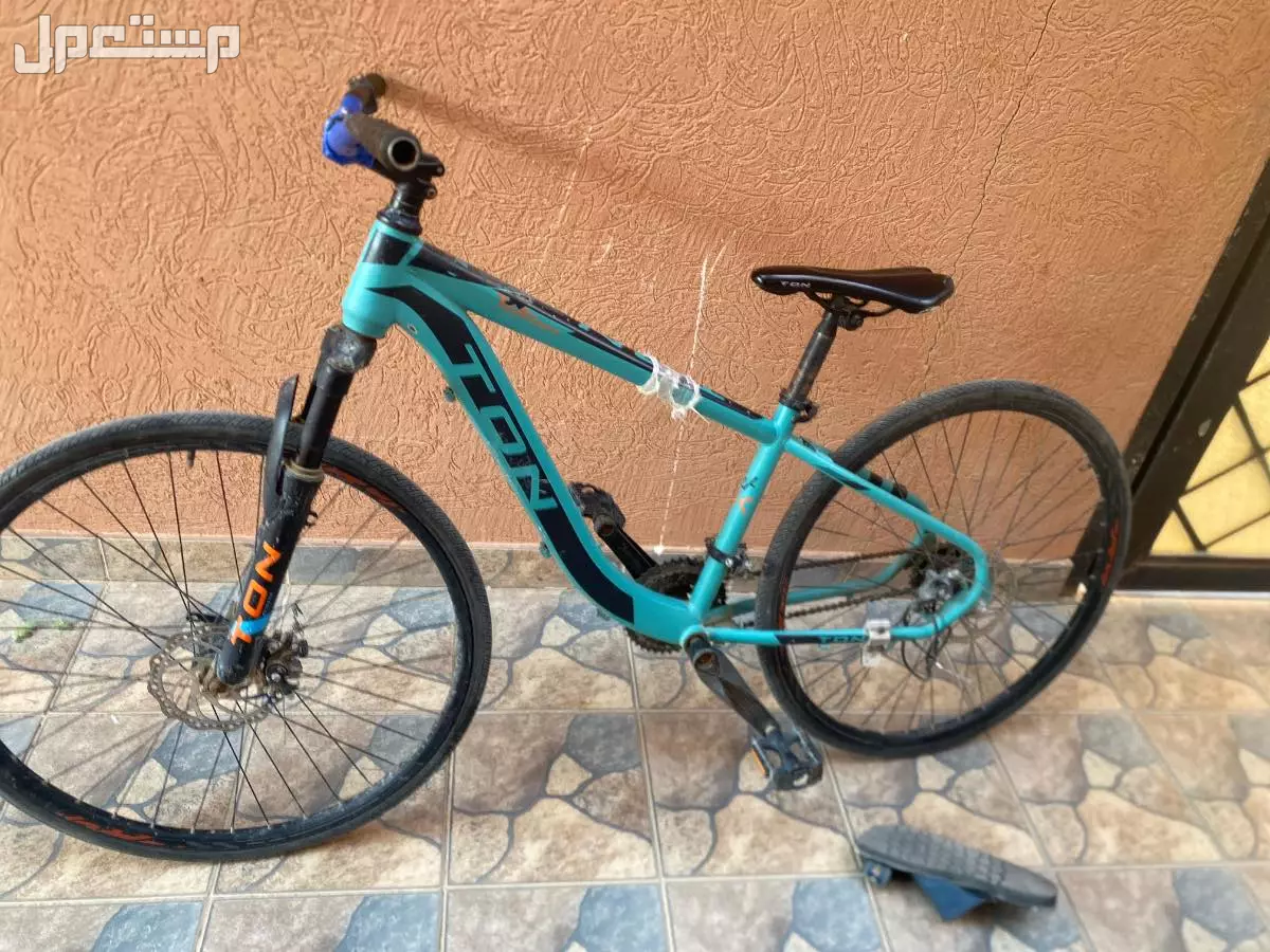 ‏للبيع سيكل رياضي بدون فرامل جنزير جديد مستحيل ينفك مرتبة مريحة