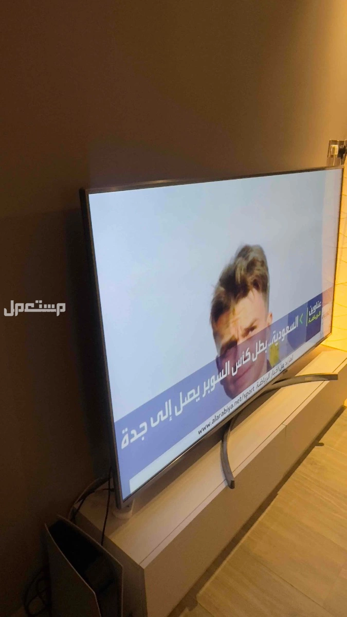 شاشة LG جديده 75 بوصه السعر  في الطائف بسعر 2500 ريال سعودي