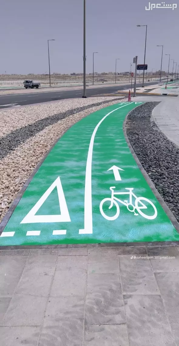 تخطيط طرق ومواقف السيارات  في محايل بسعر 6 ريال سعودي
