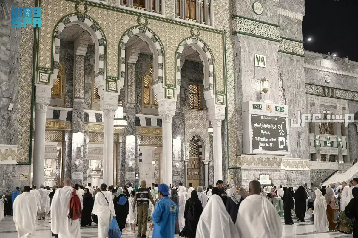 أماكن أبواب المسجد الحرام وأرقامها لدخول الحجاج والمعتمرين أبواب دخول المعتمرين الحرم