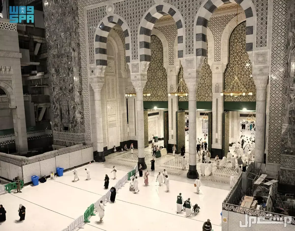 أماكن أبواب المسجد الحرام وأرقامها لدخول الحجاج والمعتمرين أماكن أبواب الحرم مكة