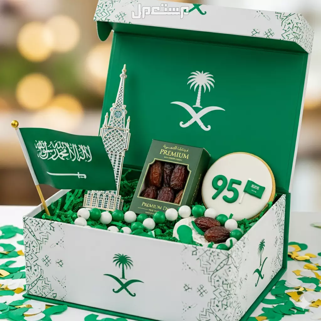أفضل هدايا اليوم الوطني السعودي 95.. أفكار مبتكرة وأسعار مناسبة أفكار تغليف هدايا اليوم الوطني