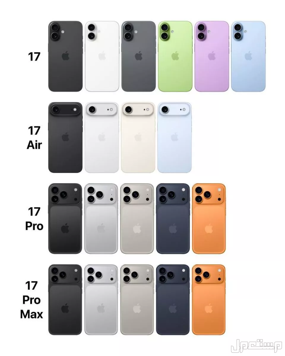 تفاصيل مؤتمر أبل 2025: تصميم iPhone 17 المزايا الجديدة والأسعار هواتف آيفون 17