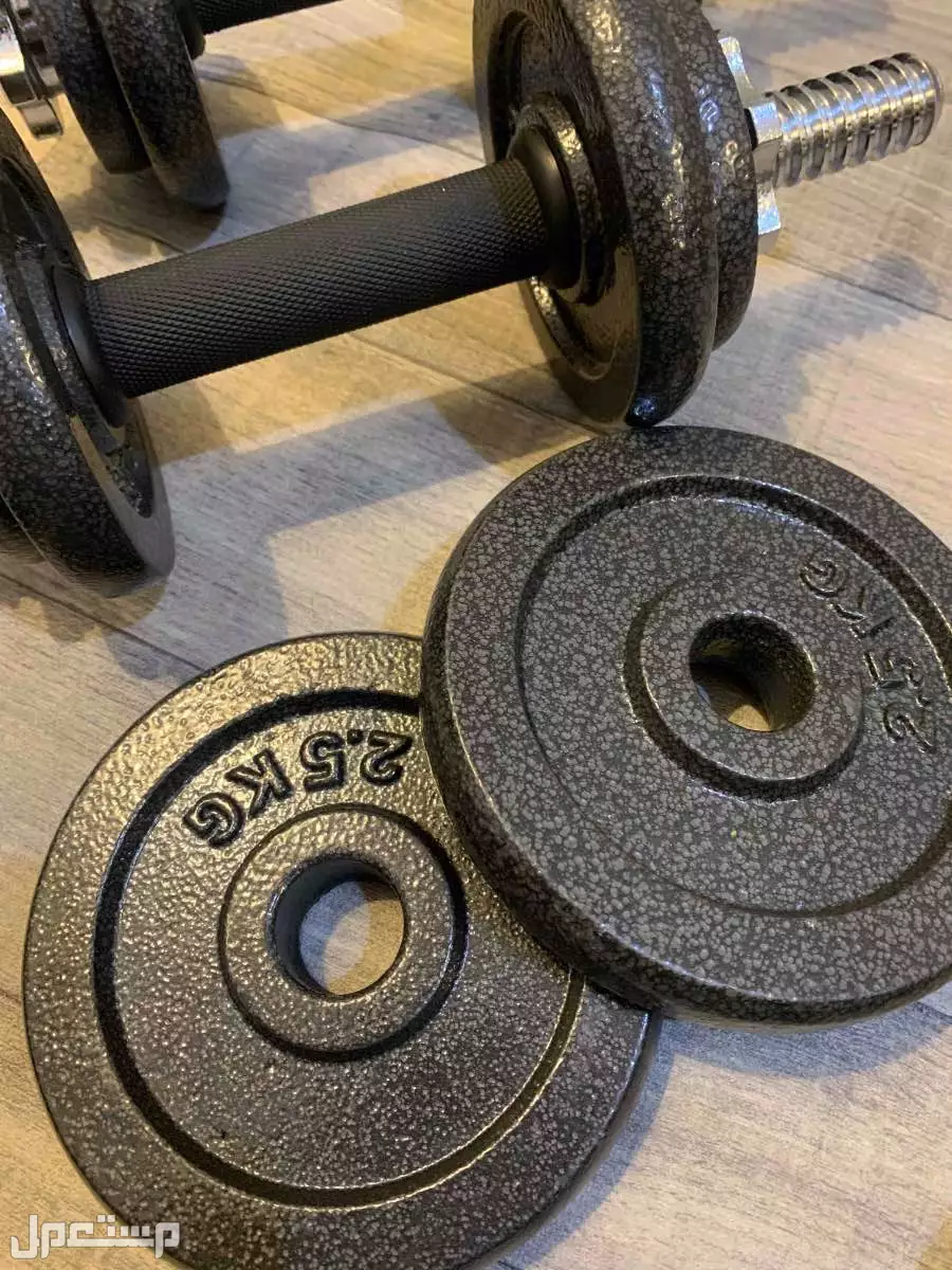 للبيع مجموعة اثقال متكاملة 17kg في المدينة المنورة بسعرة 120 ريال