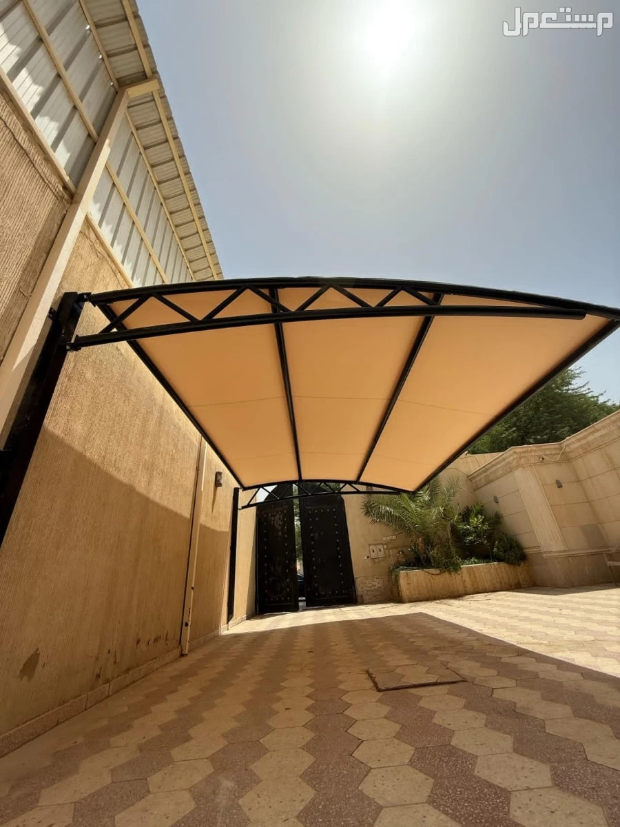 مظلات وسواتر المتميز وجميع أعمال الحداده