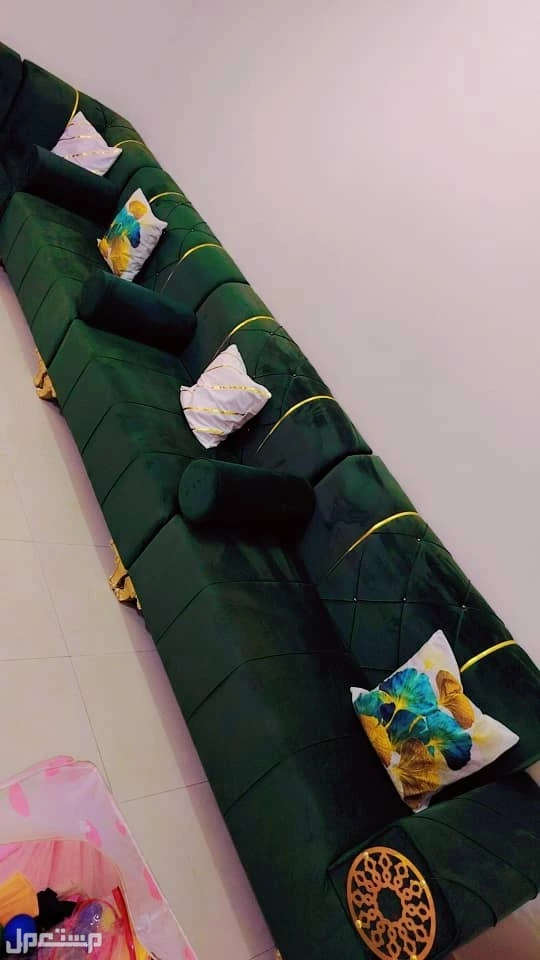 للبيع في حي شباعة ، خميس مشيط ، طقم كنب 3.5*4.5 نظيف اخو الجديد