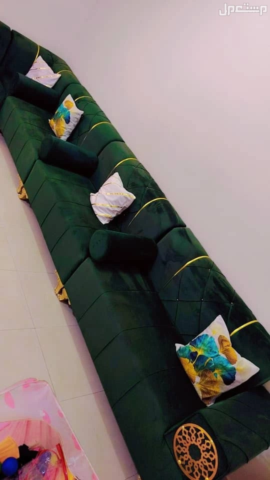 للبيع في حي شباعة ، خميس مشيط ، طقم كنب 3.5*4.5 نظيف اخو الجديد