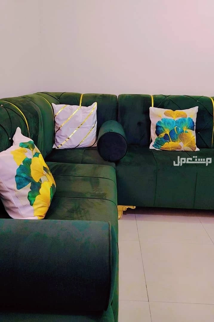 للبيع في حي شباعة ، خميس مشيط ، طقم كنب 3.5*4.5 نظيف اخو الجديد