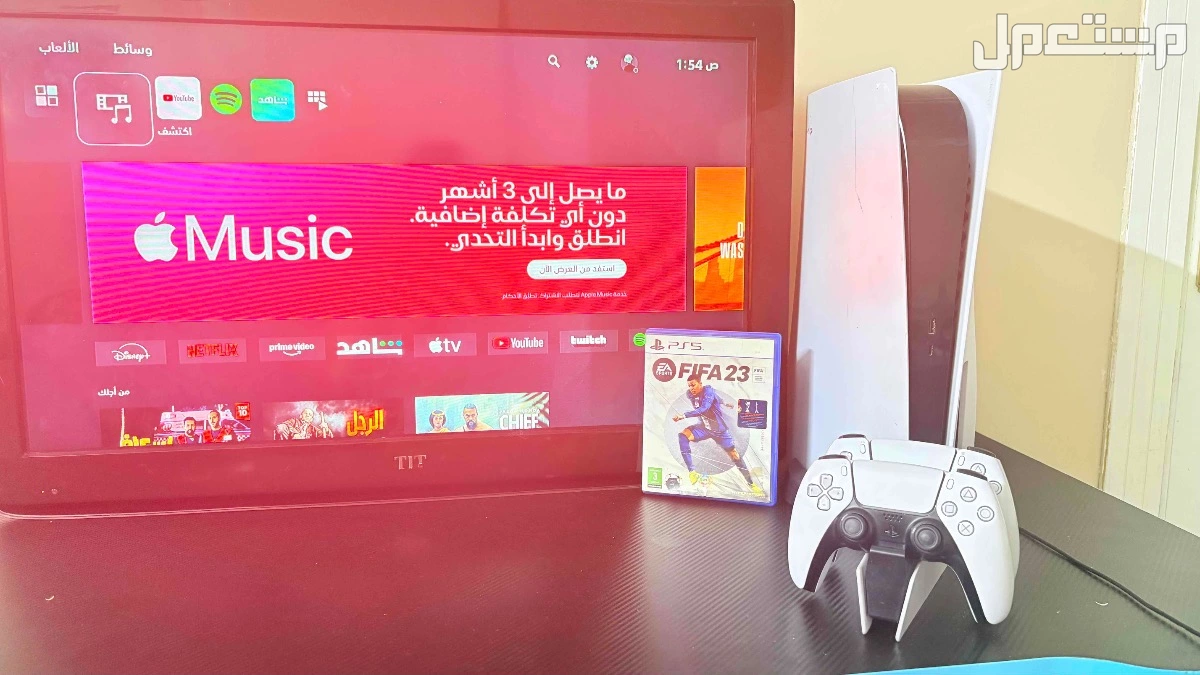 سوني 5 نضيفف السعر 1500 بدون الشاشه مع الشاشه 1590