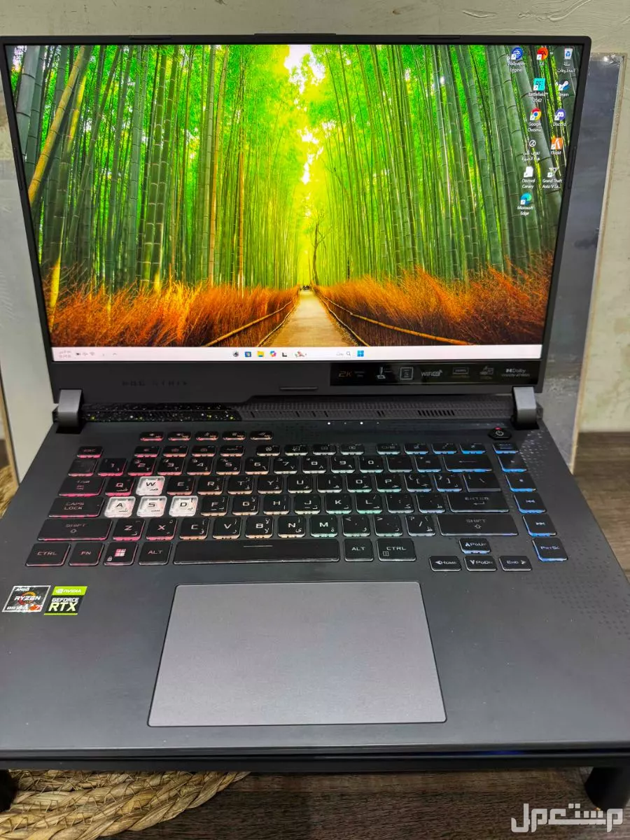 لابتوب قيمنق للبيع موصفات قويه للبيع 3400﷼