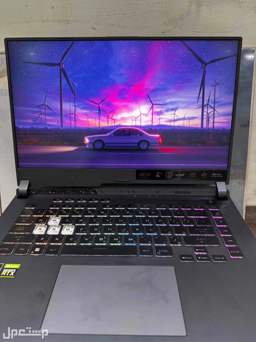لابتوب قيمنق للبيع موصفات قويه للبيع 3400﷼