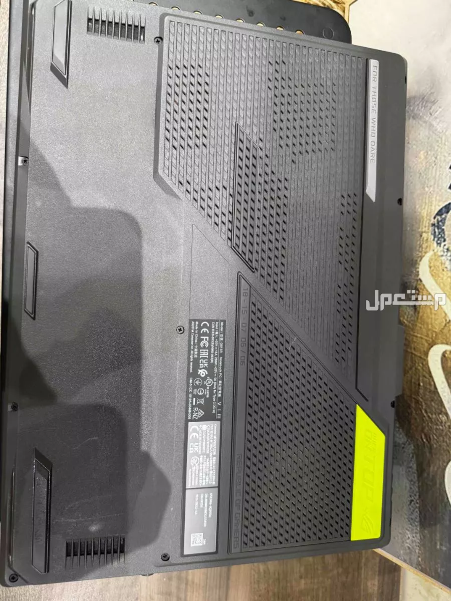 لابتوب قيمنق للبيع موصفات قويه للبيع 3400﷼