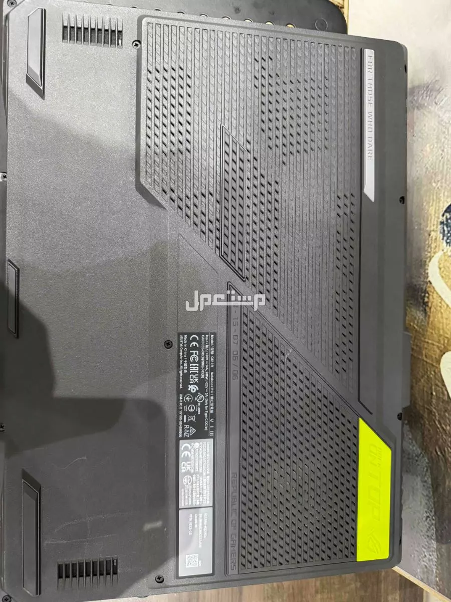 لابتوب قيمنق للبيع موصفات قويه للبيع 3400﷼