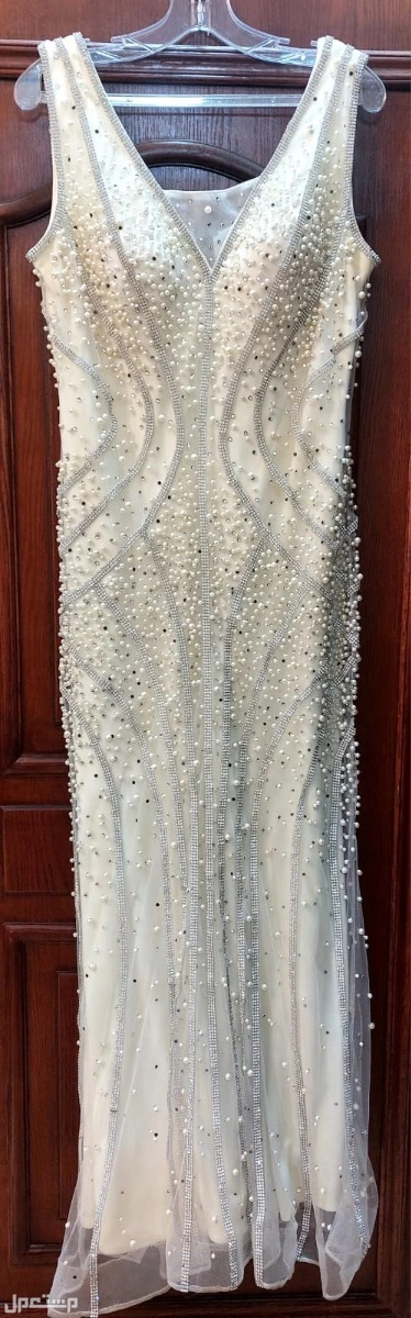 فستان زفاف لبس مرة واحدة  للبيع المستعجل