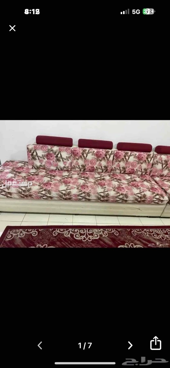 كنب  في البكيرية بسعر 250 ريال سعودي