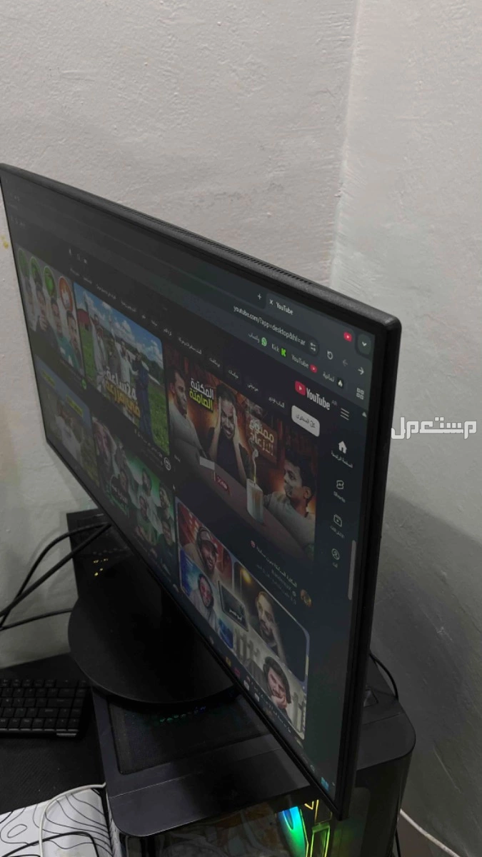 شاشه قيمنق 27 بوصه 100 هيرتز AOC