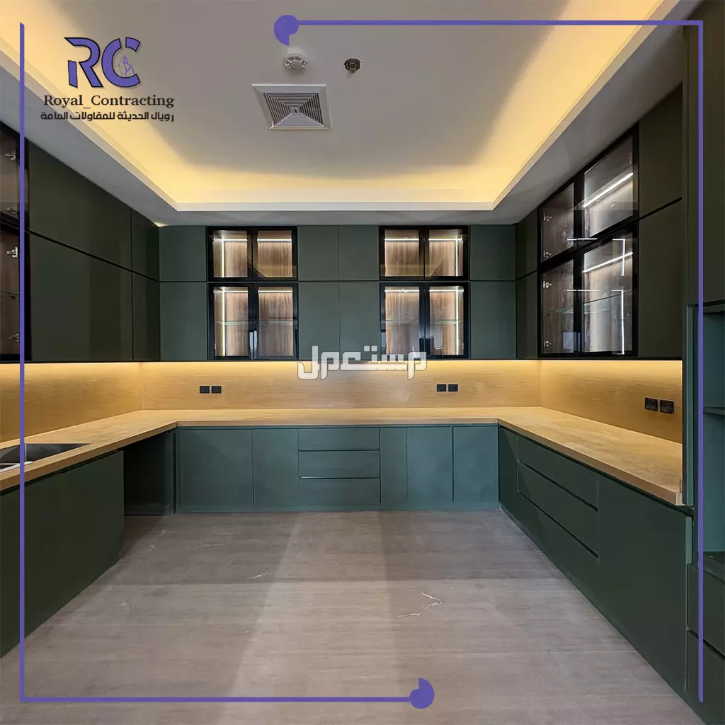 أفضل عروض تجديد المطابخ بجدة – Royal Contracting تركيب وتجديد خزائن وأسقف مطابخ بجدة