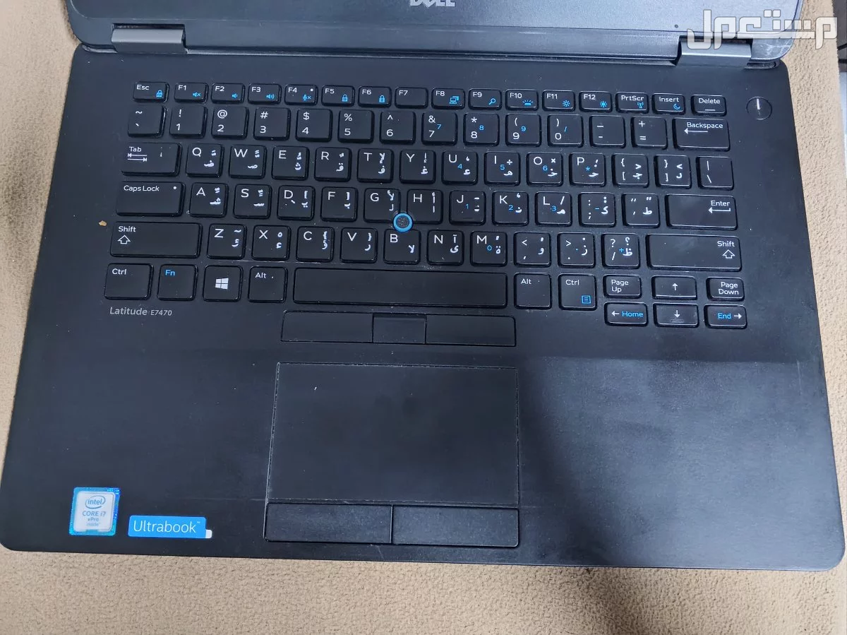 لابتوب ديل كور i7 ماركة ديل في بيشة بسعر 950 ريال سعودي