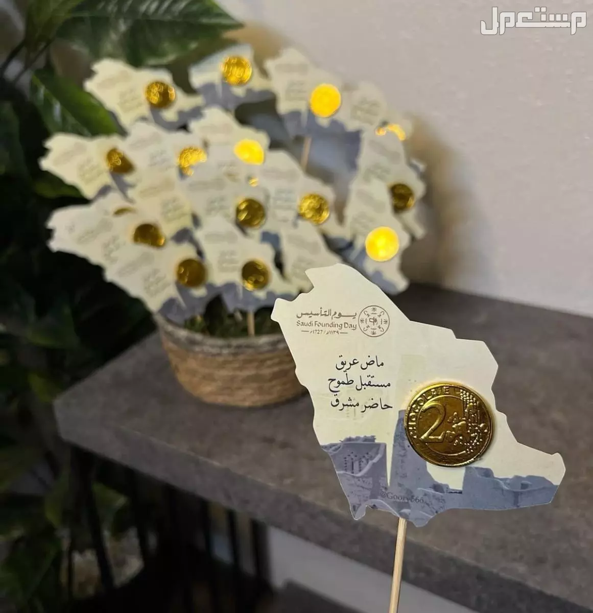 5 أفكار مميزة لديكور اليوم الوطني السعودي 95 بالصور توزيعات اليوم الوطني