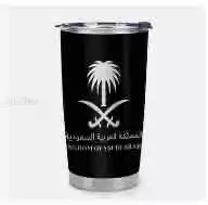 تيشرت نسائي اخضر مع مج 20oz لليوم الوطني  في أبهــــا بسعر 295 ريال سعودي