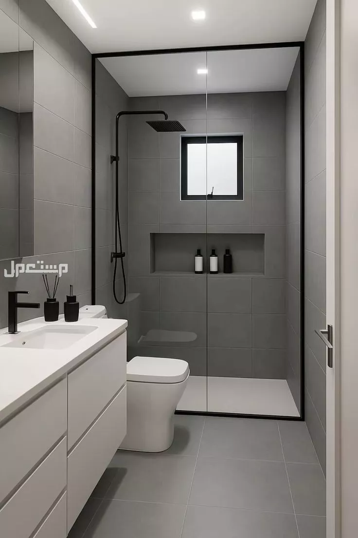 أجمل أشكال تصميم حمامات مودرن 2026 (صور)