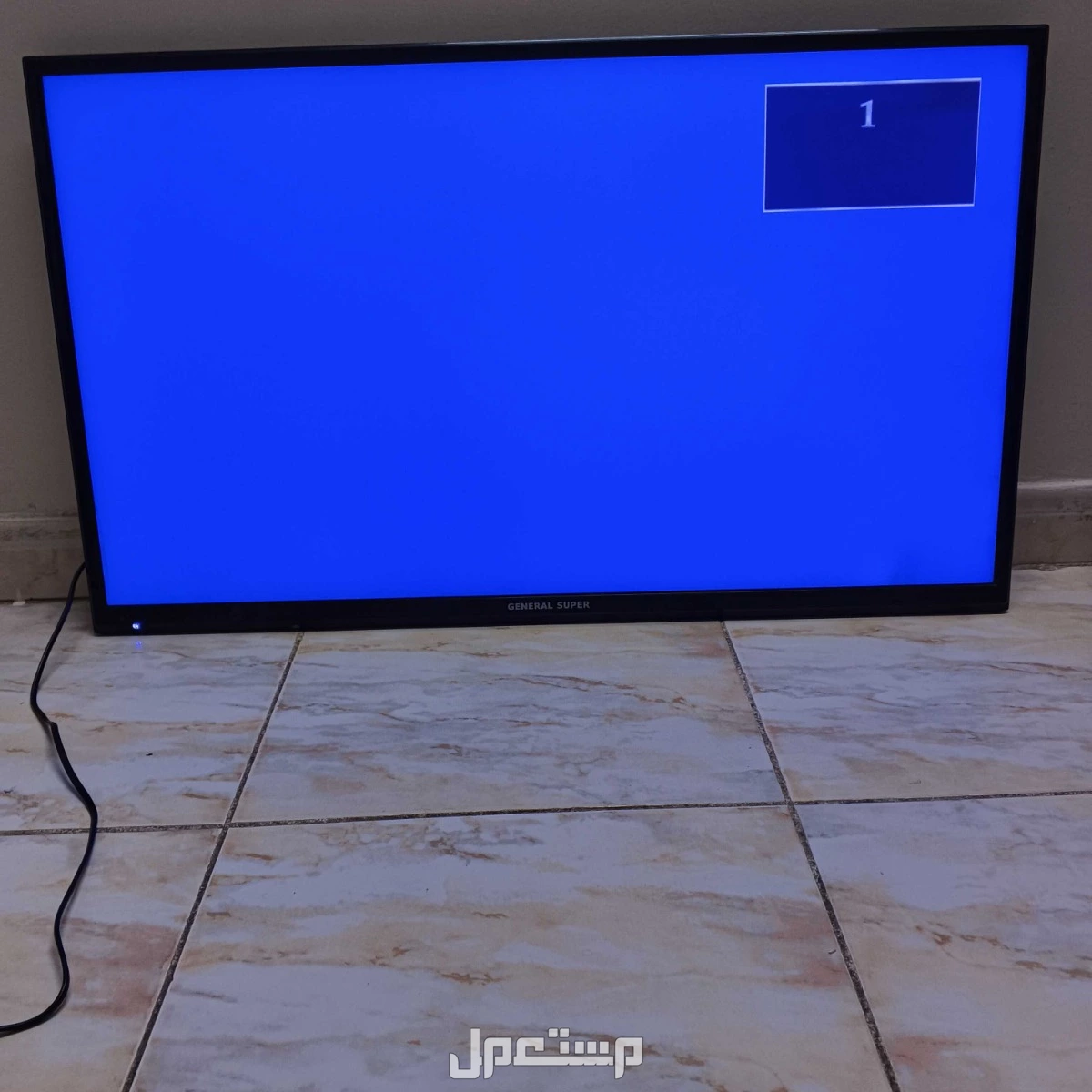 للبيع شاشة جنرال 40 بوصة بحاله ممتازه