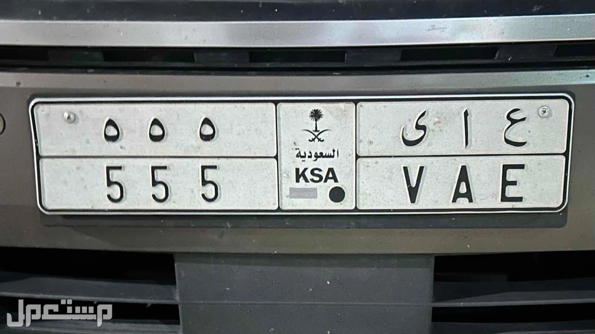 لوحة مميزة ع ا ى - 555 - خصوصي في الرياض بسعر 25 ريال سعودي