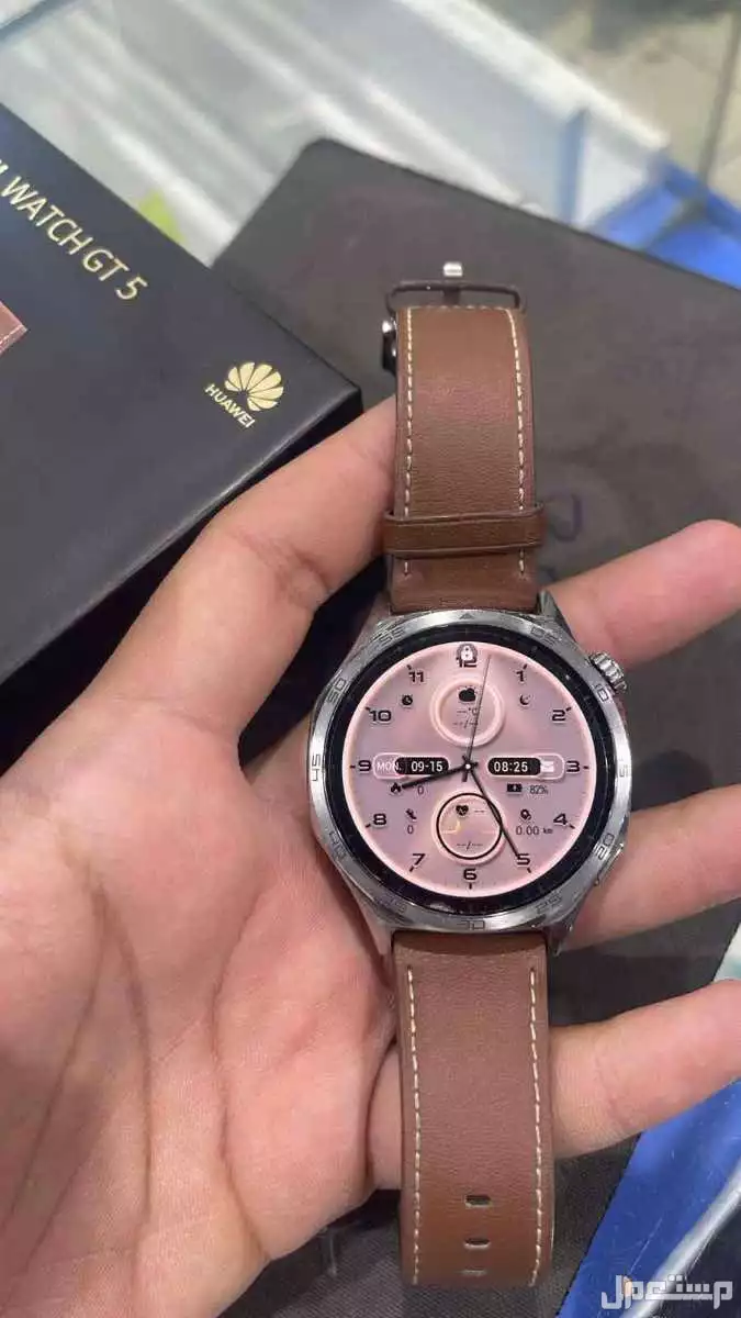 ساعة هواوي الاصدار الخامس ماركة هواوي في تبوك بسعر 500 ريال سعودي