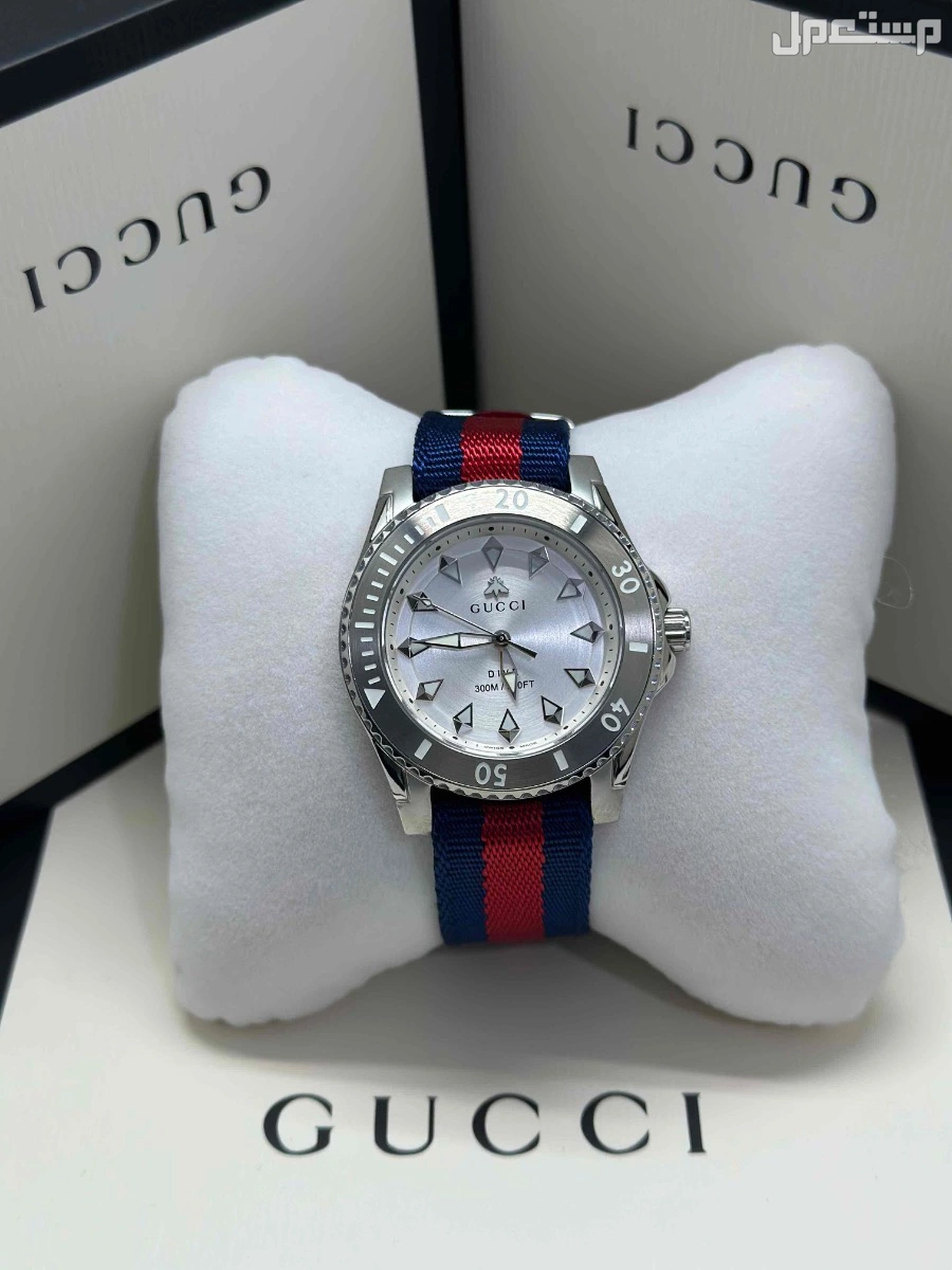 ساعات قوتشي رجالي درجة اولي مع ضمان