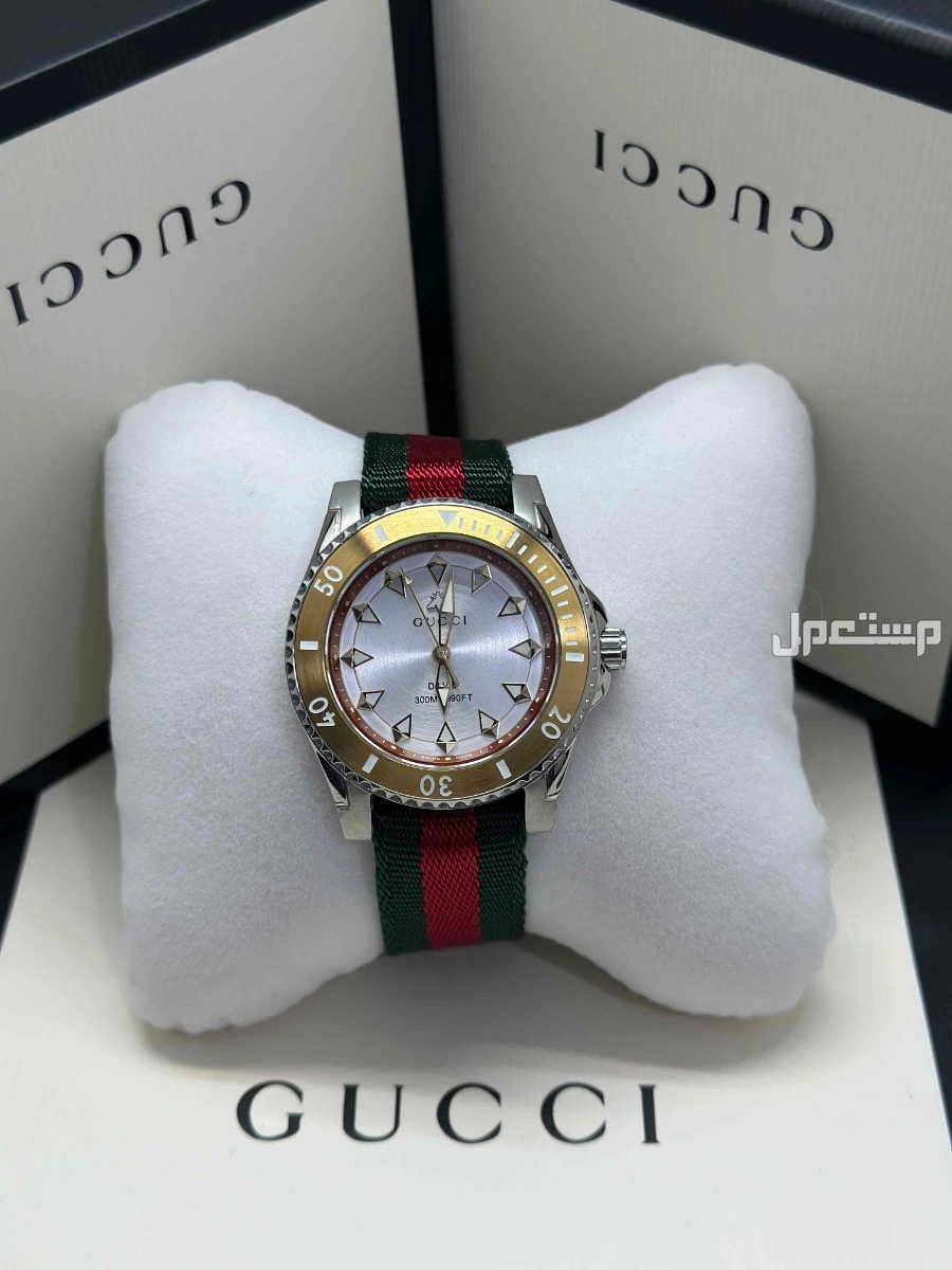 ساعات قوتشي رجالي درجة اولي مع ضمان