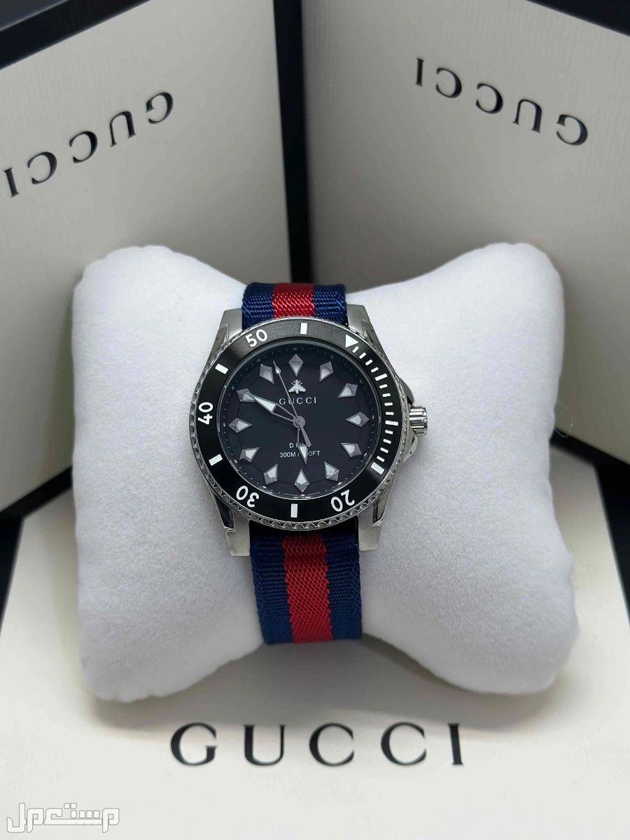 ساعات قوتشي رجالي درجة اولي مع ضمان