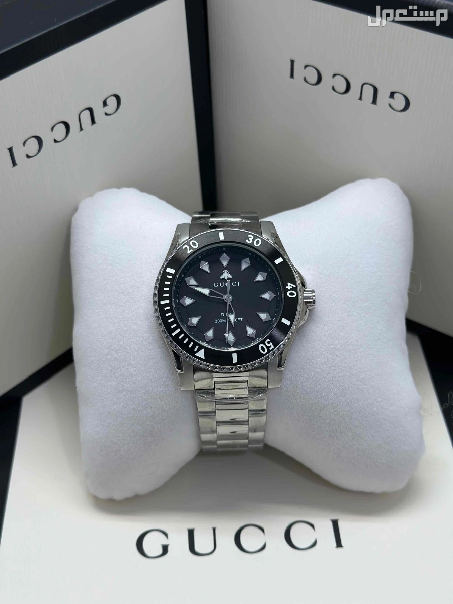 ساعات قوتشي رجالي درجة اولي مع ضمان