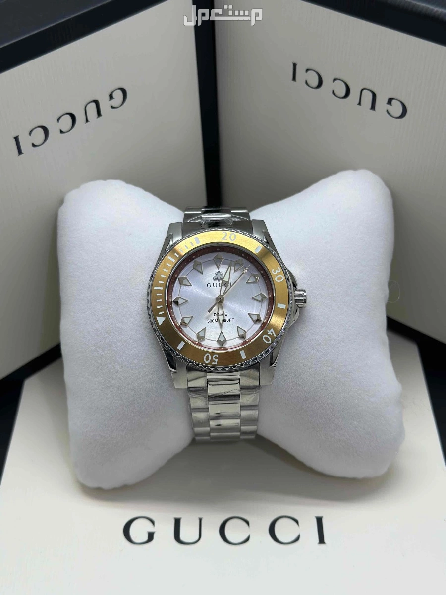 ساعات قوتشي رجالي درجة اولي مع ضمان