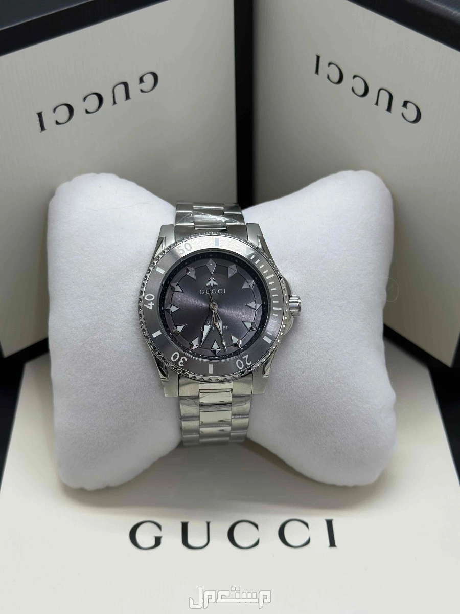 ساعات قوتشي رجالي درجة اولي مع ضمان