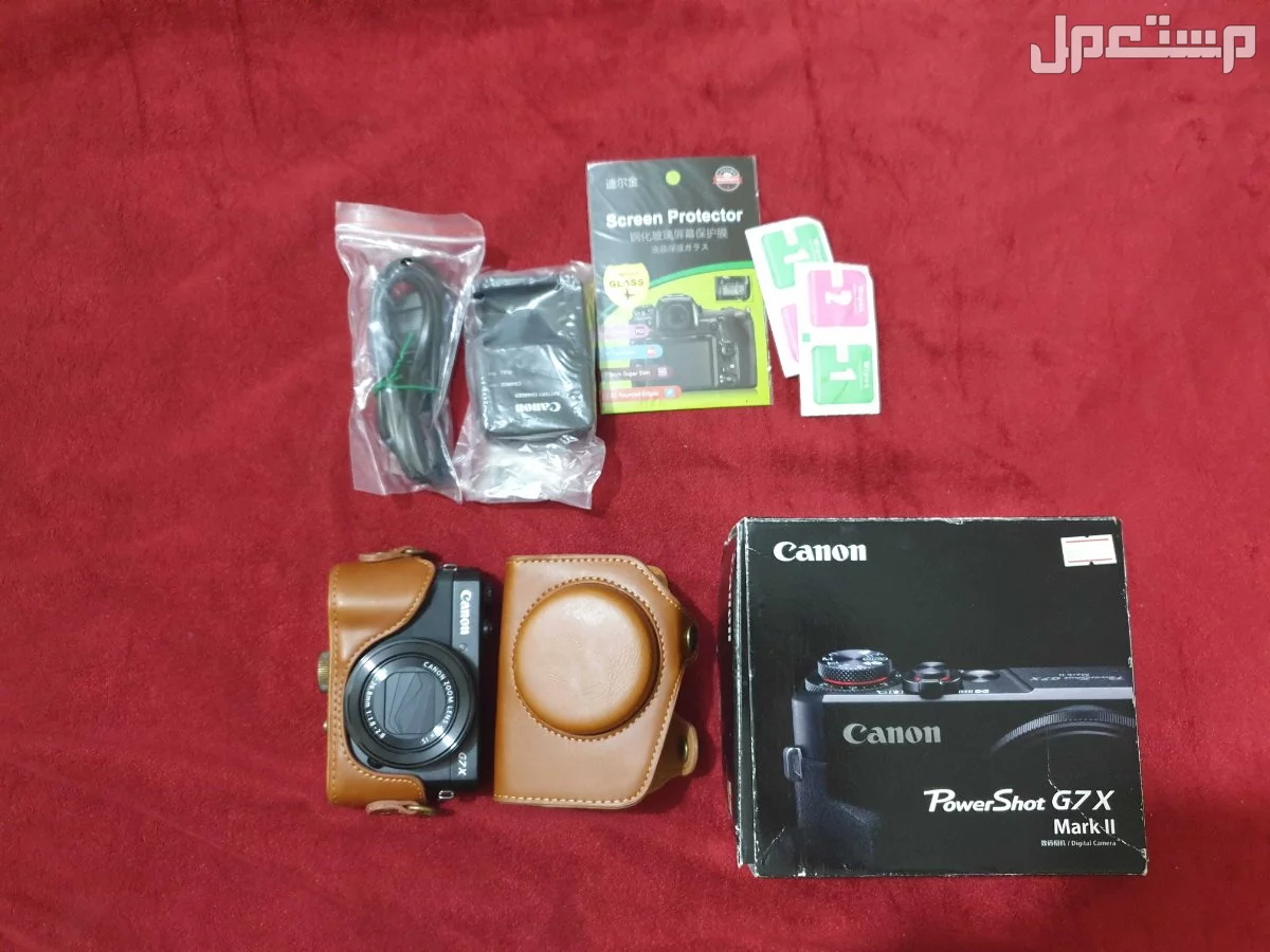 كاميرا كانون g7x mark2_بسعر 3500 ريال سعودي في الطائف