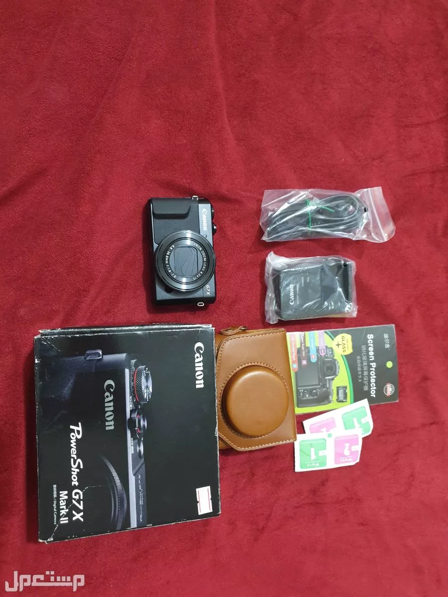 كاميرا كانون g7x mark2_بسعر 3500 ريال سعودي في الطائف