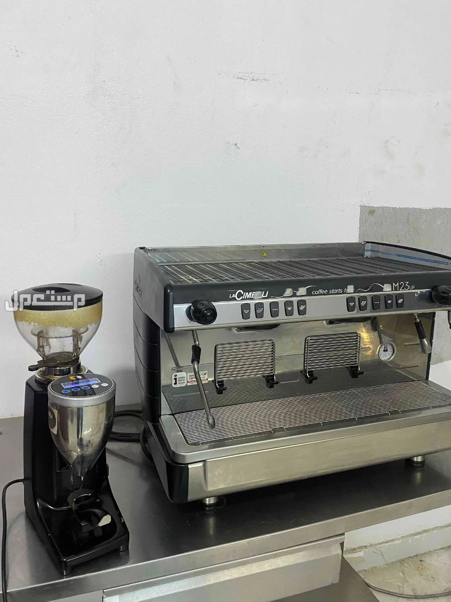 للبيع مكينه قهوة اسبرسو ومعدات كفي بسعر مغري