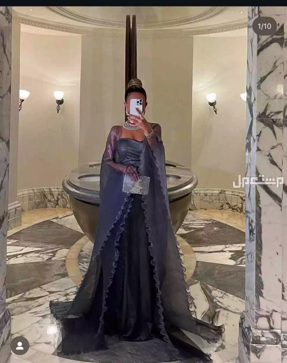 فستان مناسبات وزواجات مقاس ميديم- سمول