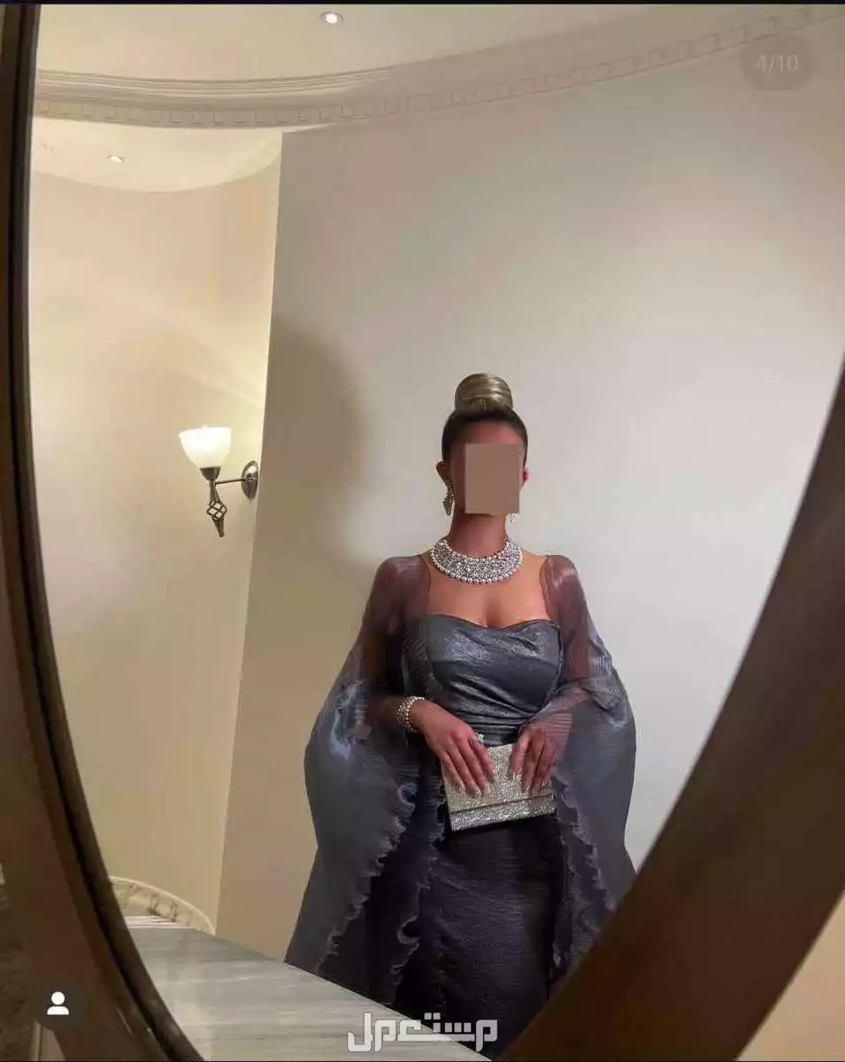 فستان مناسبات وزواجات مقاس ميديم- سمول